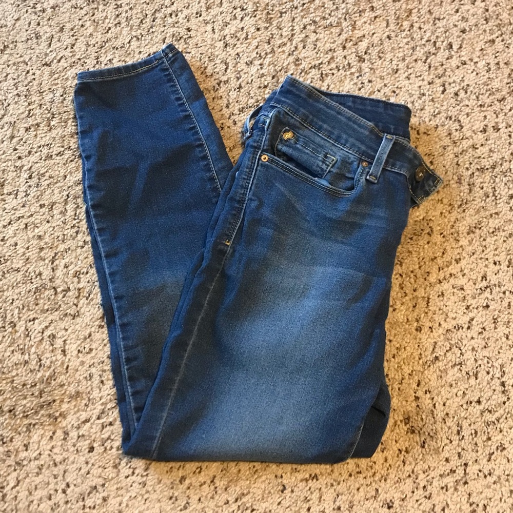 Denizen Levi Cropped Skinny Jeans